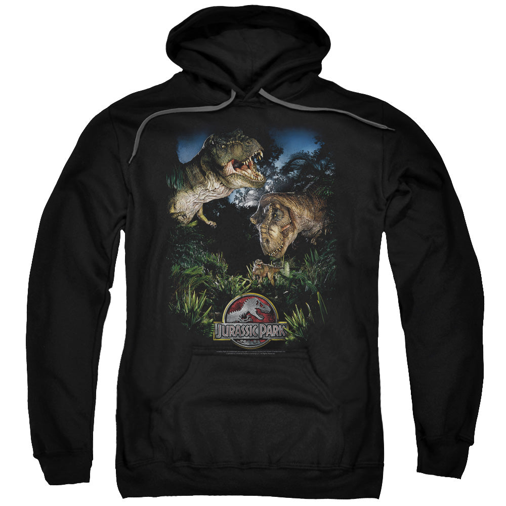 Jurassic Park Happy Family Mens Hoodie Black