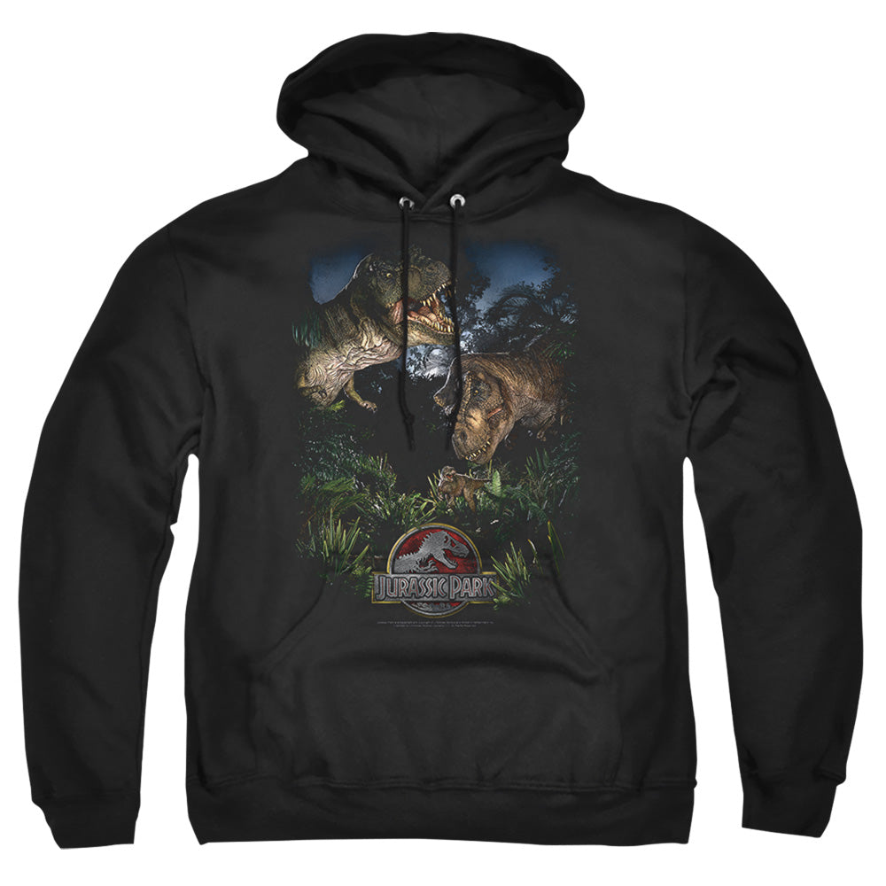 Jurassic Park Happy Family Mens Hoodie Black
