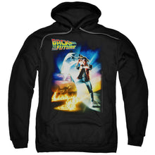 Load image into Gallery viewer, Back To The Future Poster Mens Hoodie Black
