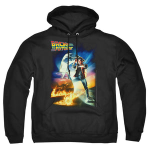Back To The Future Poster Mens Hoodie Black
