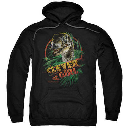 Jurassic Park Clever Girl Mens Hoodie Black