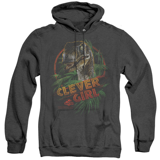 Jurassic Park Clever Girl Heather Mens Hoodie Black