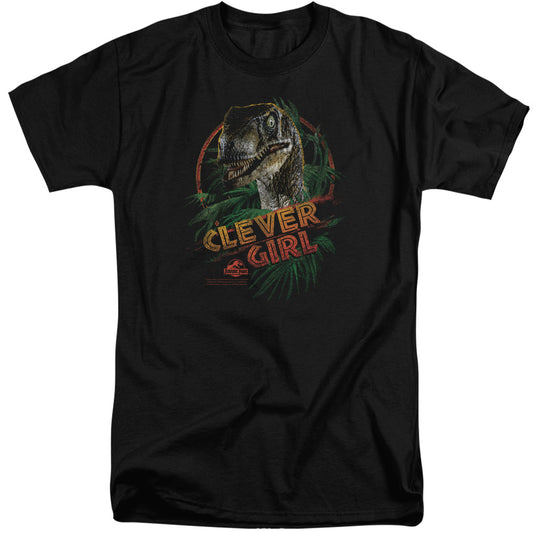Jurassic Park Clever Girl Mens Tall T Shirt Black