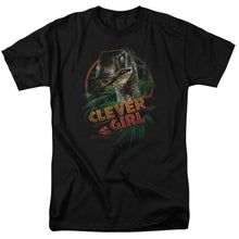 Load image into Gallery viewer, Jurassic Park Clever Girl Mens T Shirt Black