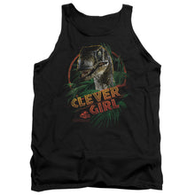 Load image into Gallery viewer, Jurassic Park Clever Girl Mens Tank Top Shirt Black
