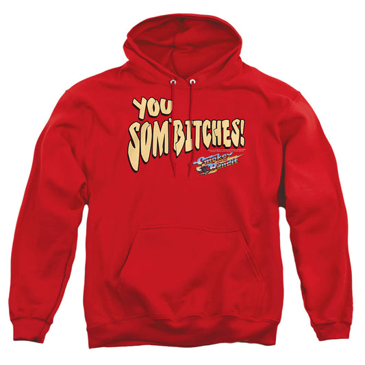 Smokey And The Bandit Sombitch Mens Hoodie Red