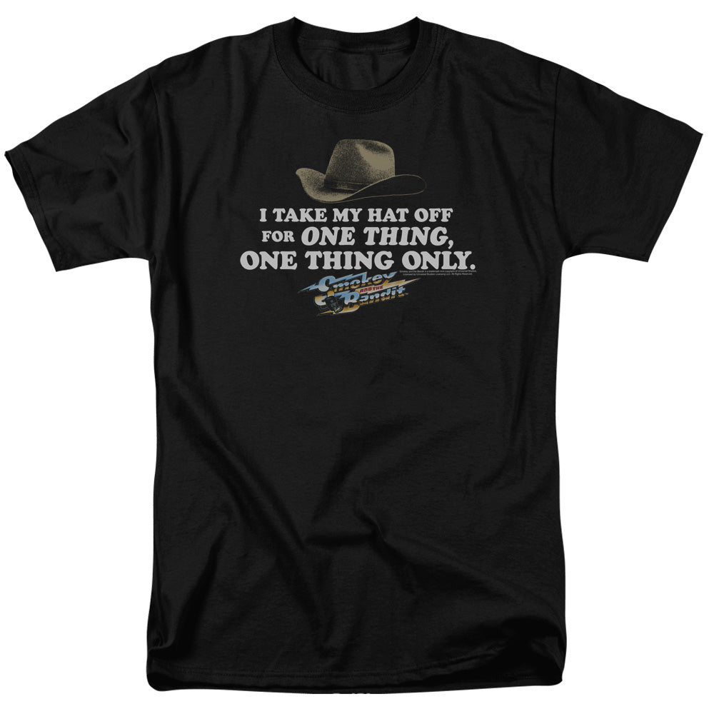 Smokey And The Bandit Hat Mens T Shirt Black