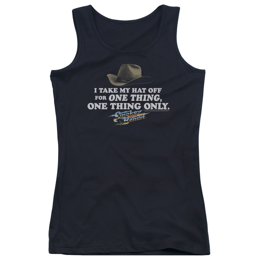 Smokey And The Bandit Hat Womens Tank Top Shirt Black