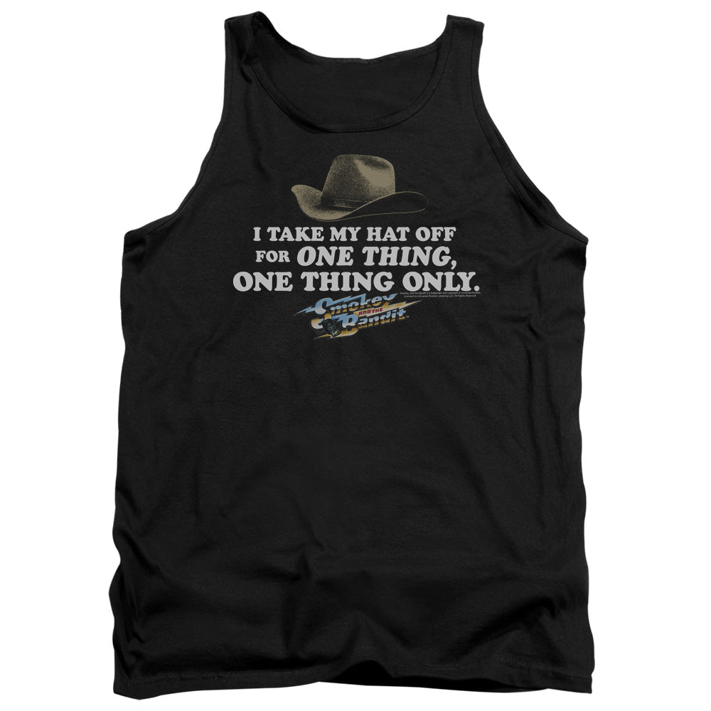 Smokey And The Bandit Hat Mens Tank Top Shirt Black