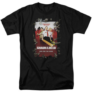 Shaun Of The Dead Poster Mens T Shirt Black