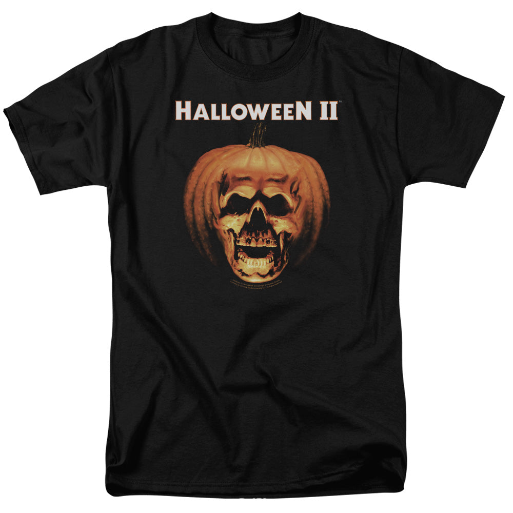 Halloween Ii Pumpkin Shell Mens T Shirt Black