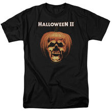Load image into Gallery viewer, Halloween II Pumpkin Shell Mens T Shirt Black