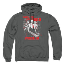 Load image into Gallery viewer, Shaun Of The Dead Bash Em Mens Hoodie Charcoal