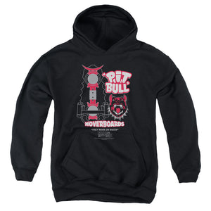 Back To The Future II Pit Bull Kids Youth Hoodie Black