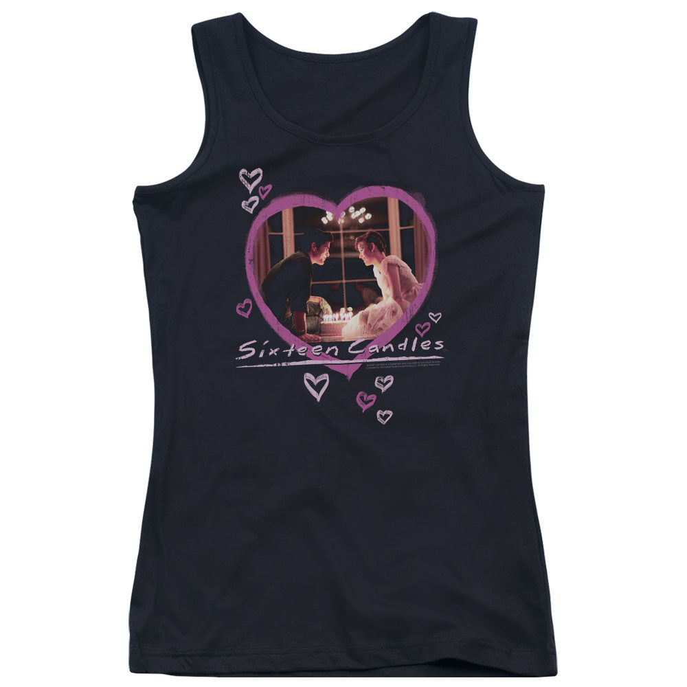 Sixteen Candles Candles Womens Tank Top Shirt Black