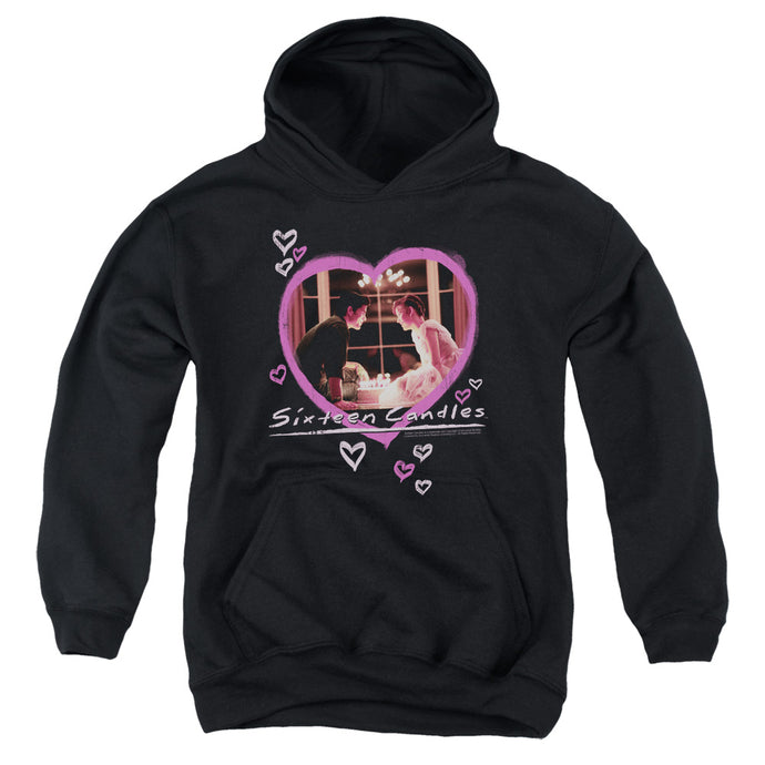 Sixteen Candles Candles Kids Youth Hoodie Black