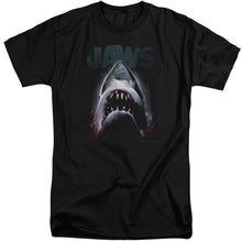 Load image into Gallery viewer, Jaws Terror In The Deep Mens Tall T Shirt Black