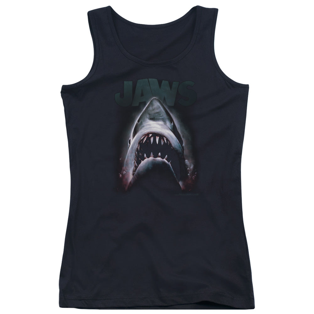 Jaws Terror In The Deep Womens Tank Top Shirt Black