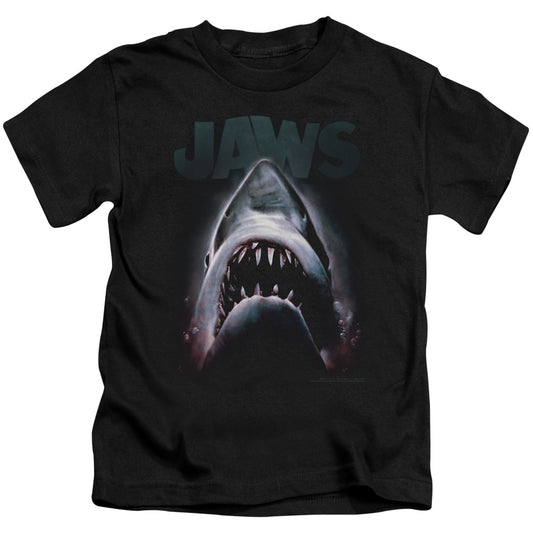 Jaws Terror In The Deep Juvenile Kids Youth T Shirt Black