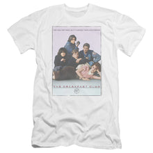 Load image into Gallery viewer, Breakfast Club BC Poster Premium Bella Canvas Slim Fit Mens T Shirt White