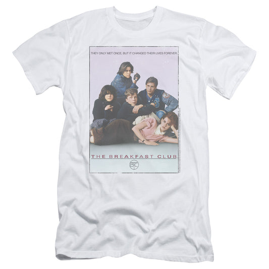 Breakfast Club BC Poster Slim Fit Mens T Shirt White