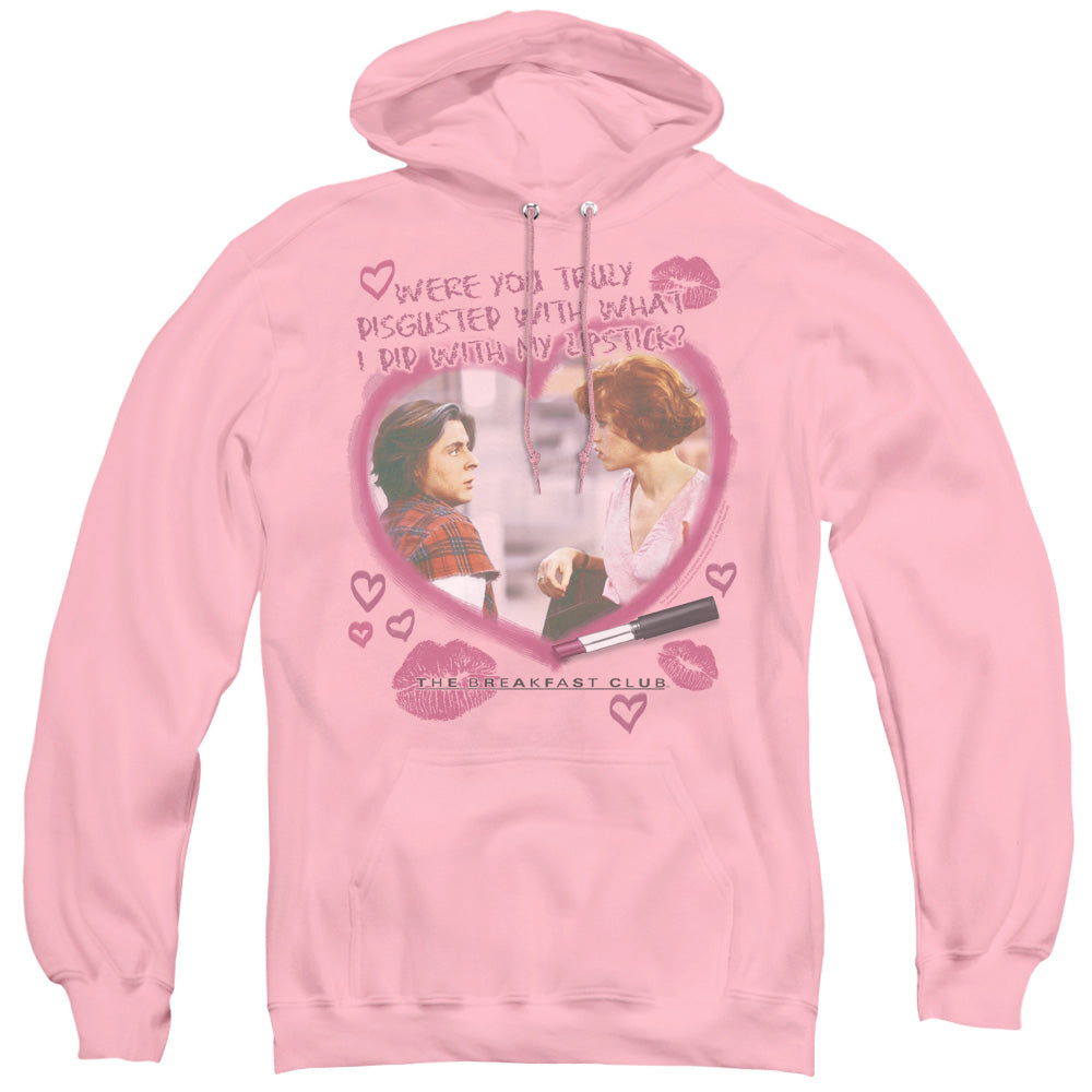 Breakfast Club Lipstick Mens Hoodie Pink