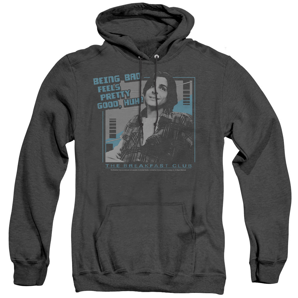 Breakfast Club Bad Mens Heather Hoodie Black