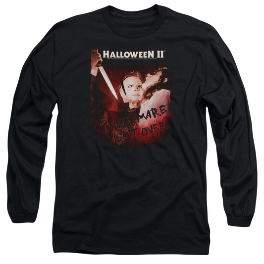 Halloween II Nightmare Mens Long Sleeve Shirt Black