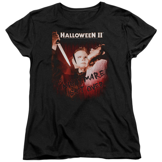 Halloween II Nightmare Womens T Shirt Black