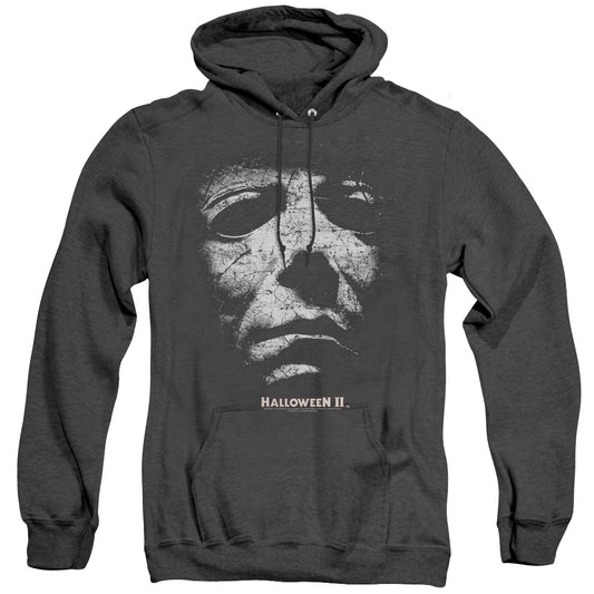 Halloween II Mask Heather Mens Hoodie Black