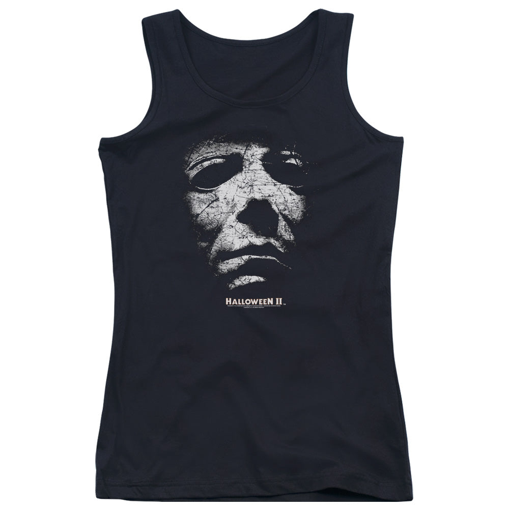 Halloween II Mask Womens Tank Top Shirt Black