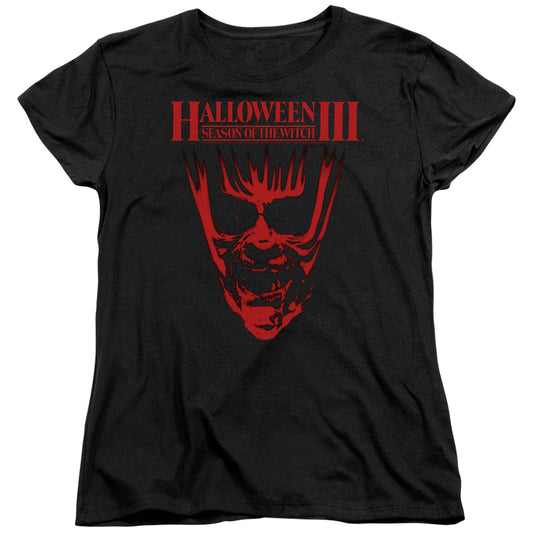 Halloween III Title Womens T Shirt Black