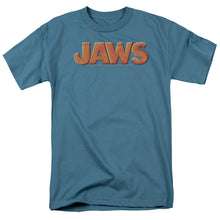 Load image into Gallery viewer, Jaws Logo Mens T Shirt Slate