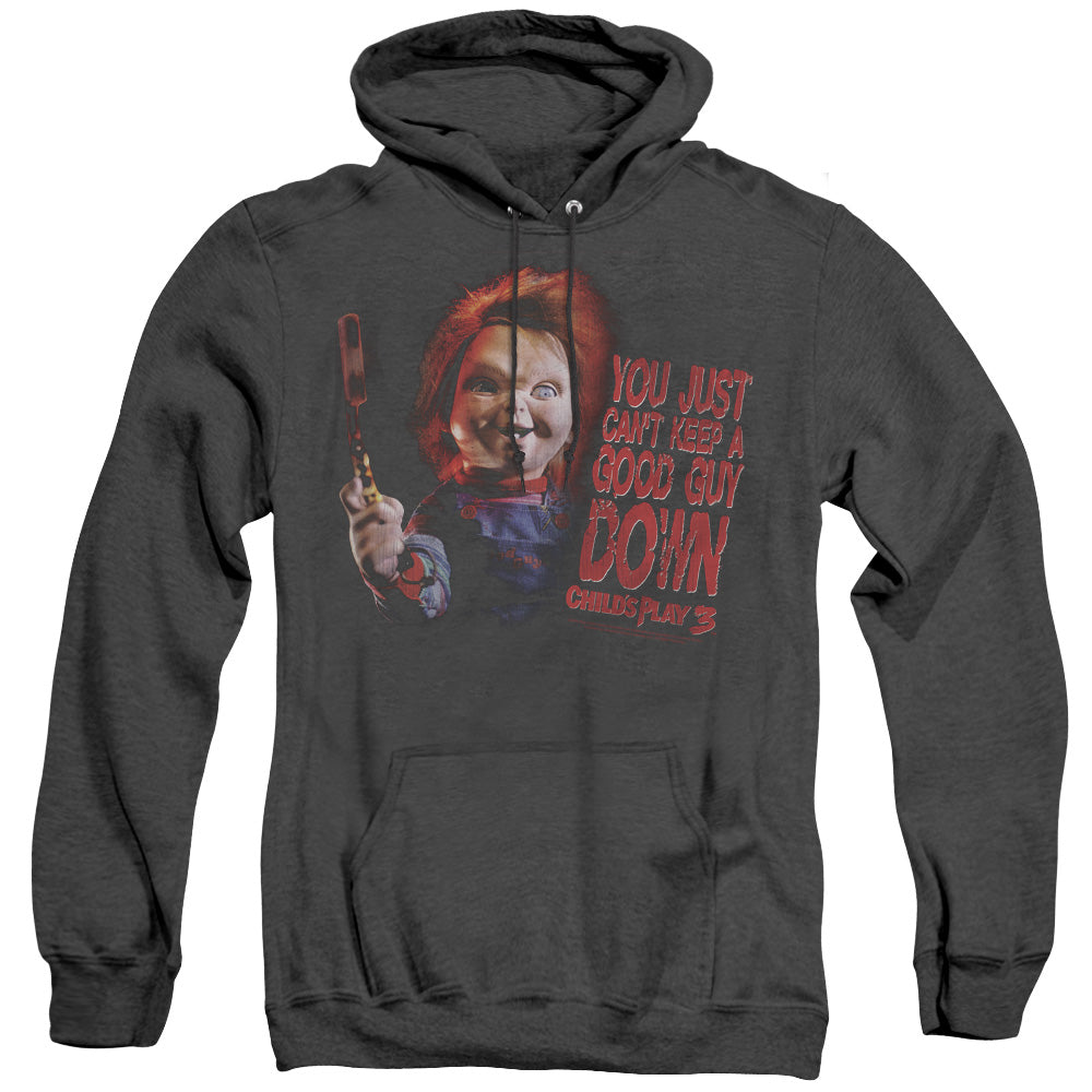 Childs Play 3 Good Guy Mens Heather Hoodie Black