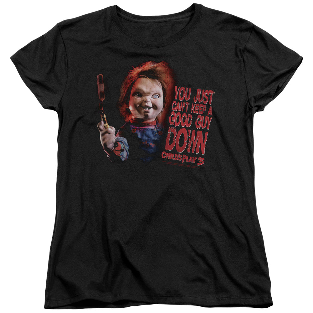 Childs Play 3 Good Guy Womens T Shirt Black