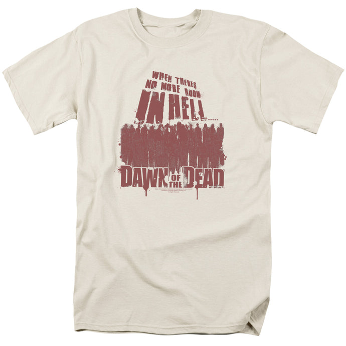 Dawn Of The Dead No More Room Mens T Shirt Cream