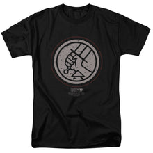 Load image into Gallery viewer, Hellboy Ii Mignola Style Logo Mens T Shirt Black