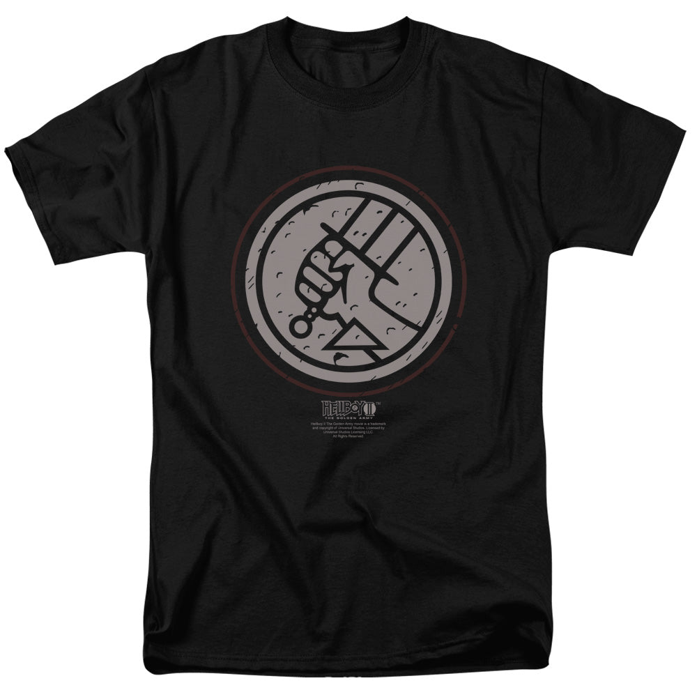 Hellboy Ii Mignola Style Logo Mens T Shirt Black