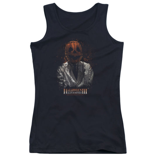 Halloween III H3 Scientist Womens Tank Top Shirt Black