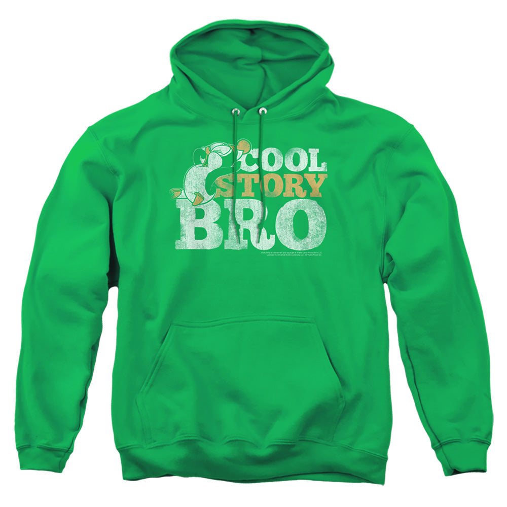 Chilly Willy Cool Story Mens Hoodie Kelly Green Kelly Green