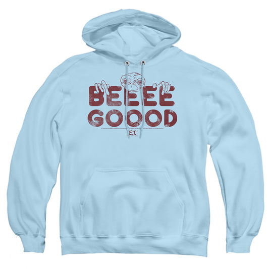 Et Be Good Mens Hoodie Light Blue Light Blue