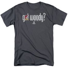 Load image into Gallery viewer, Woody Woodpecker Got Woody Mens T Shirt Charcoal