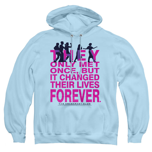 Breakfast Club Forever Mens Hoodie Light Blue Light Blue