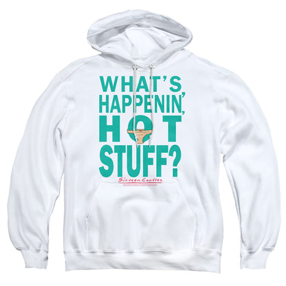 Breakfast Club Whats Happenin Mens Hoodie White White