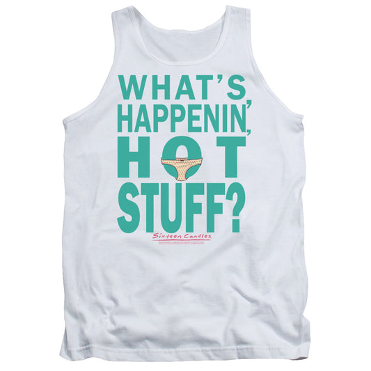 Breakfast Club What's Happenin' Mens Tank Top Shirt White