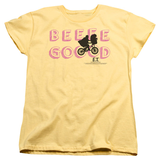 ET the Extra Terrestrial Goood Womens T Shirt Yellow