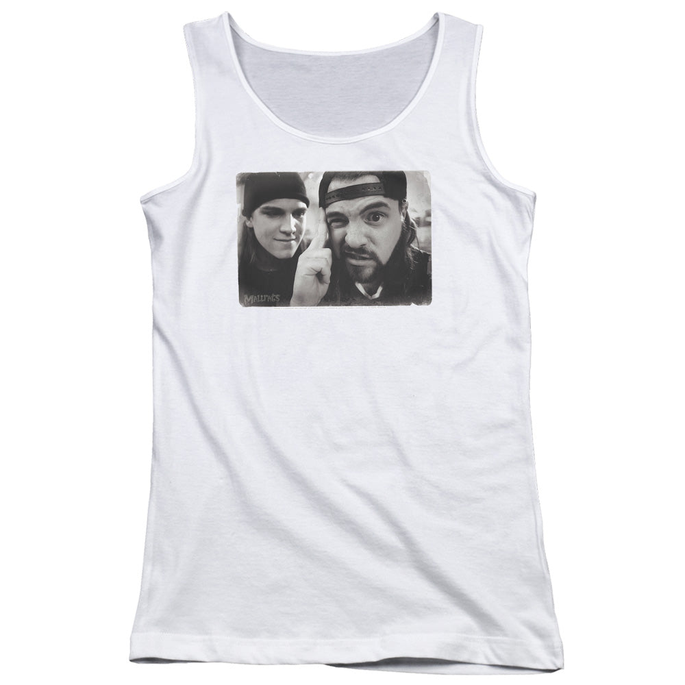 Mallrats Mind Tricks Womens Tank Top Shirt White