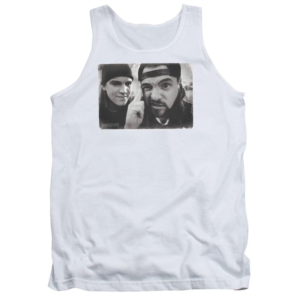 Mallrats Mind Tricks Mens Tank Top Shirt White