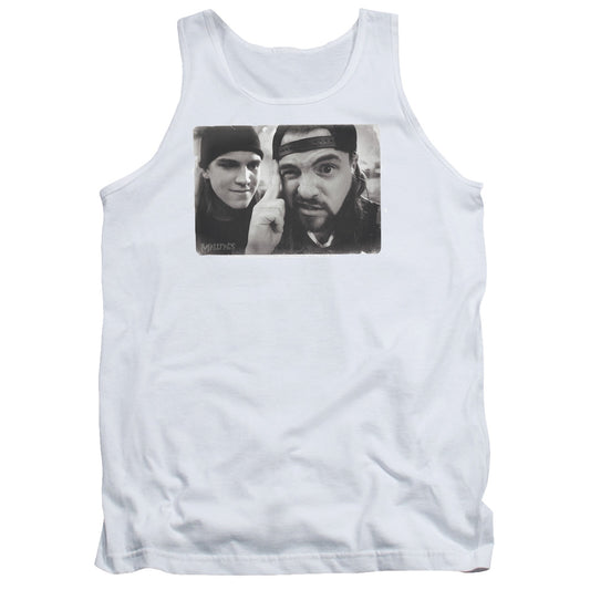 Mallrats Mind Tricks Mens Tank Top Shirt White