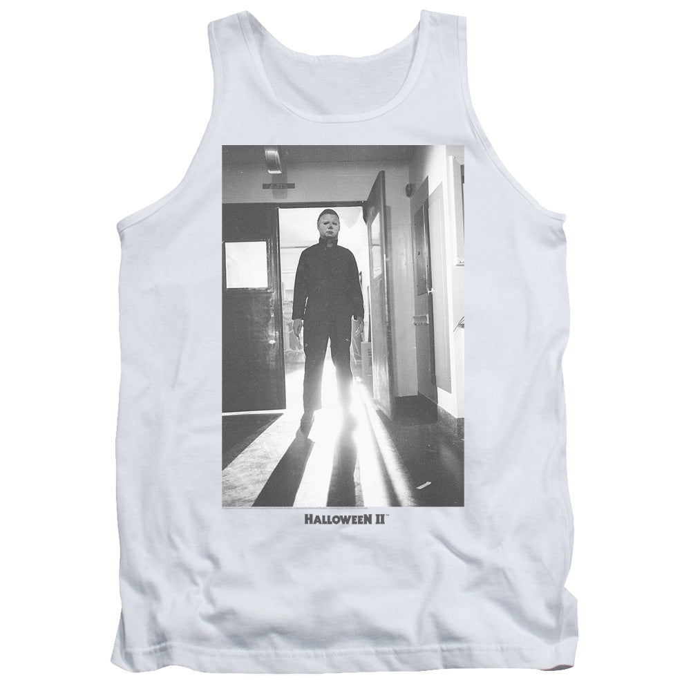 Halloween II Monster Mens Tank Top Shirt White